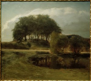 Zomerlandschap. Horneby