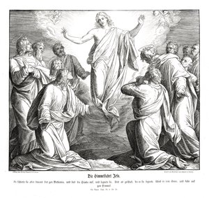 Hemelvaart van Christus, Evangelie van Lucas