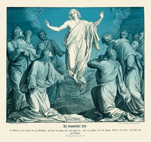 Hemelvaart van Christus, Evangelie van Lucas