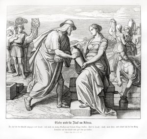 Eliezer en Rebecca bij de bron, Genesis