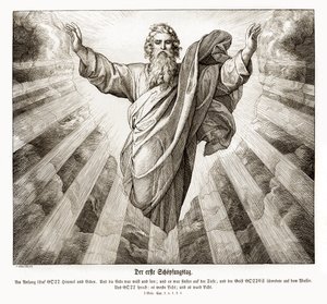 Eerste dag van de schepping, Genesis