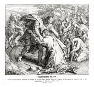 Jakob en Esau verzoenen zich, Genesis