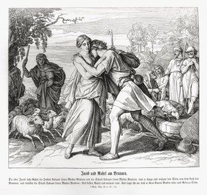 Jakob en Rachel bij de bron, Genesis