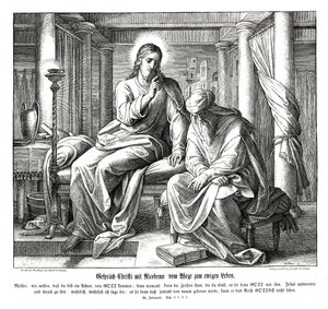 Jezus en Nicodemus, Evangelie van Johannes
