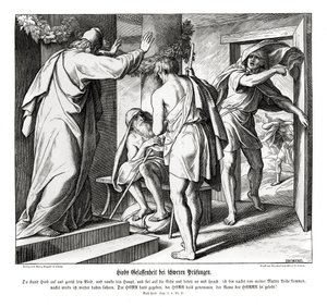 De beproevingen van Job, Job door Julius Schnorr von Carolsfeld