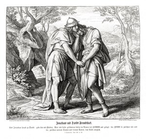De vriendschap van Jonathan en David