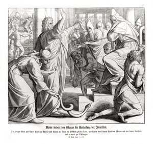 Mozes eist de bevrijding van de Israëlieten, Exodus