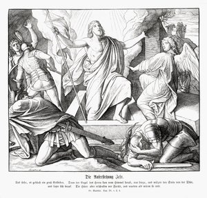 Opstanding van Jezus door Julius Schnorr von Carolsfeld