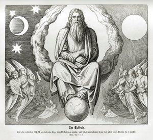 Zevende dag van de schepping, Genesis