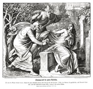 Susanna en de ouderlingen, Susanna en Daniël door Julius Schnorr von Carolsfeld