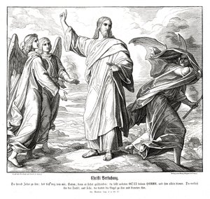 De verzoeking van Christus, Evangelie van Matteüs