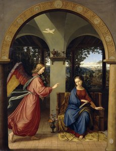 Annunciatie door Julius Schnorr von Carolsfeld