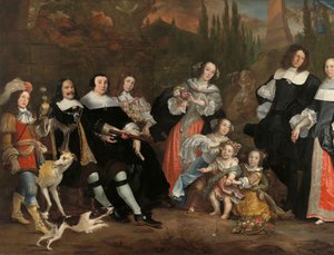 Michiel de Ruyter en zijn familie door Juriaen Jacobsz.