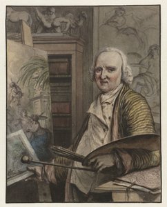 Zelfportret van Jurriaan Andriessen door Jurriaan Andriessen