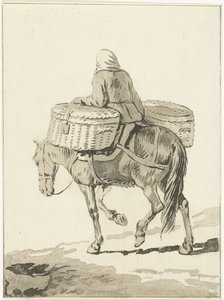 Vrouw op paard