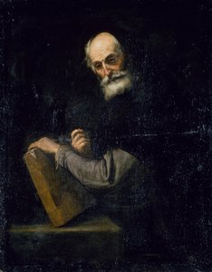 Een filosoof, ca. 1640 door Jusepe de Ribera