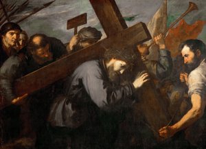 Christus draagt het kruis door Jusepe de Ribera