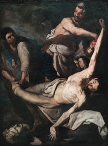 Het martelaarschap van Sint Bartholomeus door Jusepe de Ribera
