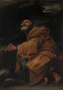 De tranen van Sint-Pieter, ca. 1612-13 door Jusepe de Ribera