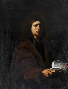 De filosoof Origenes, c.1613-15 door Jusepe de Ribera