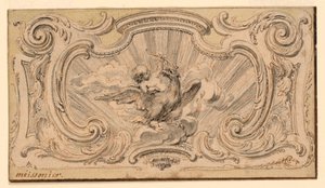Ontwerp voor een ornamentpaneel
