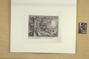 Sophronia Tarentina door Justus Sadeler