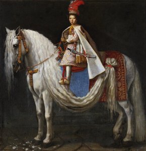 Ruiterportret van Leopoldo de