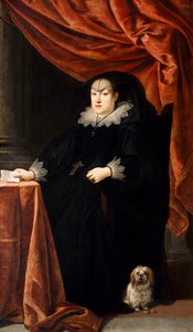 Maria Maddalena van Oostenrijk c.1621 door Justus Sustermans