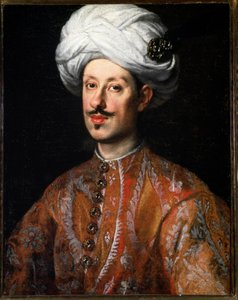 Portret van Ferdinando II de Medici (Ferdinand II de Medicis) (1610-1670) in oosterse kleding