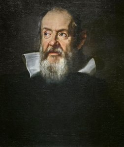 Portret van Galileo Galilei door Justus Sustermans