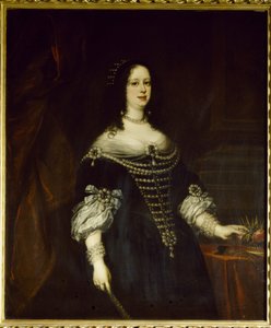 Portret van Vittoria della Rovere (1622-1694), Groothertogin van Toscane, vrouw van Ferdinand II de