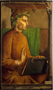 Portret van de dichter Dante Alighieri door Justus van (c.1435 c.1480) Gent