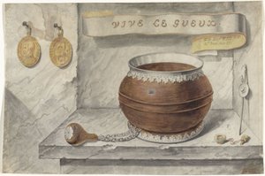Bedelnap door Justus van Attevelt (attributed to)
