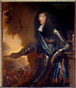 Portret van de Grote Condé, Lodewijk II Prins van Bourbon door Justus van Egmont