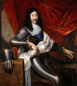 Portret van Lodewijk XIII van Frankrijk door Justus van Egmont