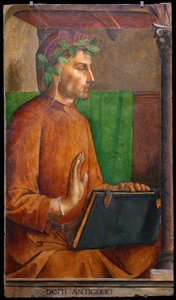 Portret van Dante Alighieri 1265-1321