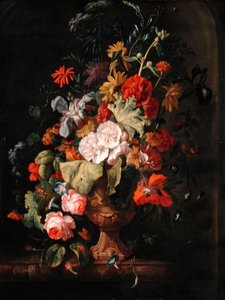 Vaas met bloemen