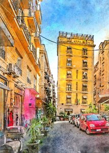 Sunny Hotel Street door Justyna Jaszke