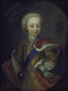 Koning Frederik V als kind