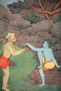Rama stuurt zijn zegelring naar Sita, 1913