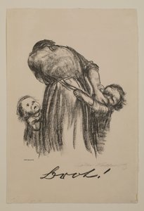Brood! door Käthe Kollwitz