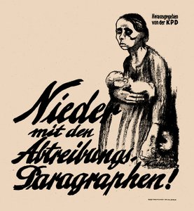 Weg met de abortusparagrafen!, 1923