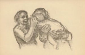 Familie door Käthe Kollwitz