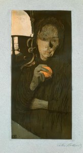 Vrouw met Sinaasappel