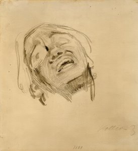 Vrouwenhoofd door Käthe Kollwitz