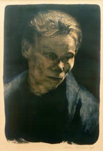 Käthe Kollwitz, Buste van een arbeidersvrouw door Käthe Kollwitz