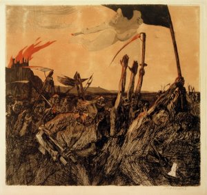 Käthe Kollwitz, Opstand door Käthe Kollwitz