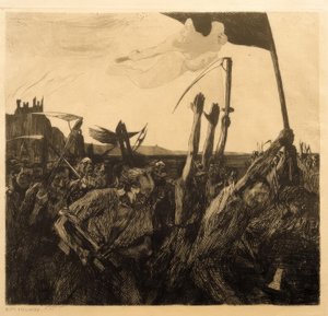 Käthe Kollwitz, Oproer