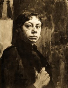 Zelfportret door Käthe Kollwitz