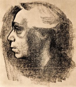 Zelfportret door Käthe Kollwitz